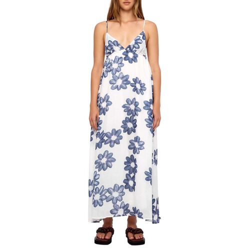 Zulu & Zephyr Blue Flower Ramie Dress